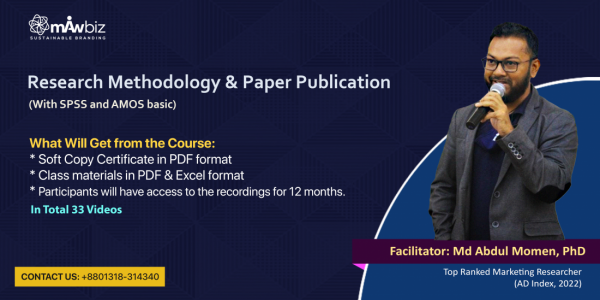 Research Methodology & Paper Publication (With SPSS and AMOS basic)