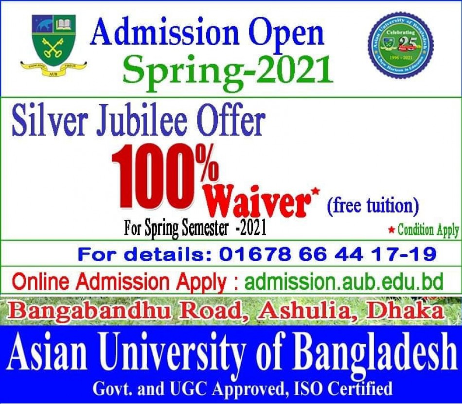 Admission Open 2021