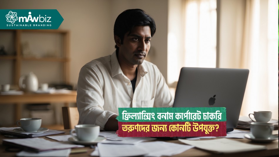 ফ্রিল্যান্সিং বনাম কর্পোরেট চাকরিঃ তরুণদের জন্য কোনটি উপযুক্ত?