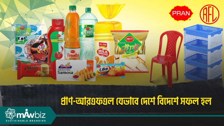 প্রাণ-আরএফএল যেভাবে দেশে বিদেশে সফল হল