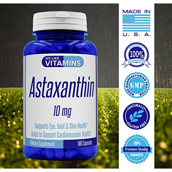 Astaxanthin 10mg - 180...