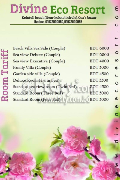 Divine Eco Resort (Flyer)