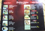 Arabian Nights (Food Menu)