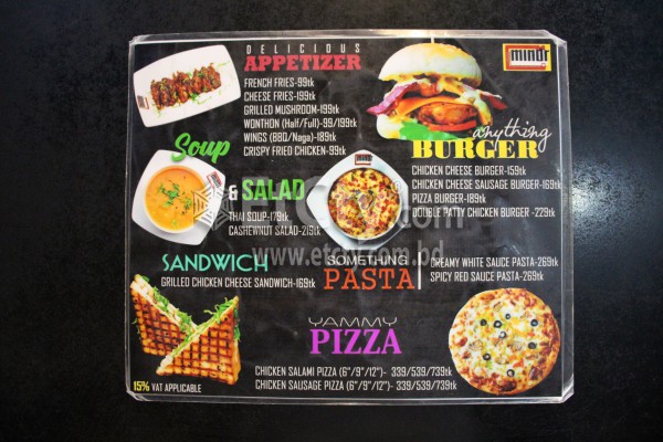 C Minro Music Cafe and Restaurant ( Food Menu)