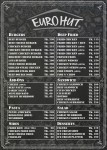 Euro Hut(Food Menu)