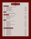 Bonanza Port Restaurant (Food Menu)