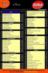 Daba Restaurant (Food Menu)