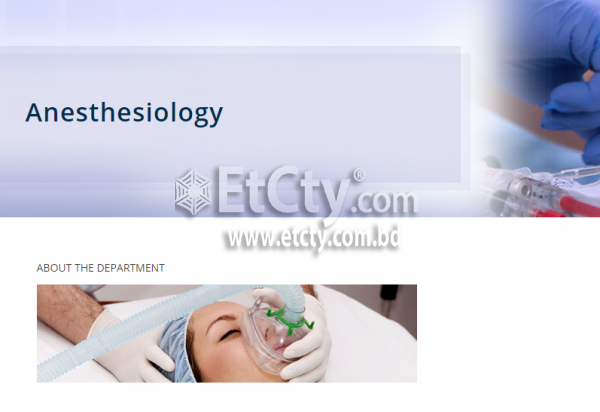 Dhaka Central International Medical College & Hospital-Anesthesiology Department