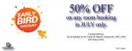 Early Bird Discount