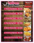 Helicon Garden Restaurant (Food Menu)