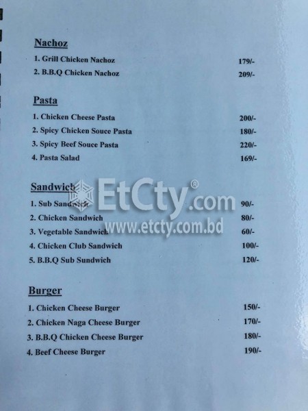 Hello Khulna Restaurant & Party Center (Food Menu)