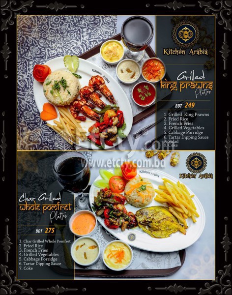 Kitchen Arabia (Food Menu)