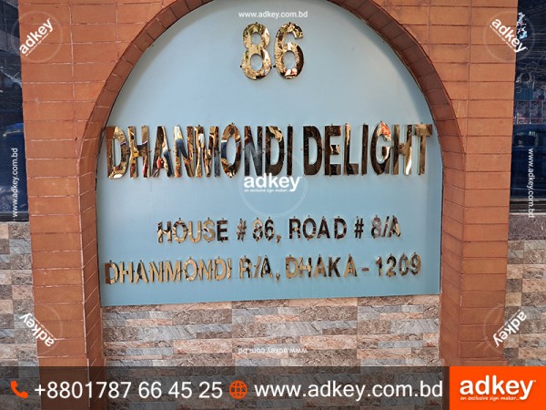 Led Sign bd Nameplate bd LED Sign Board