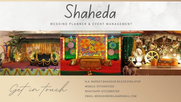 Shaheda Wedding Planner & Event Management