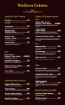 Sky Dine (Food Menu)